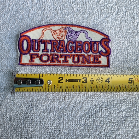 Disney Outrageous Fortune Patch - Orange and Purple - Picture 4 of 6